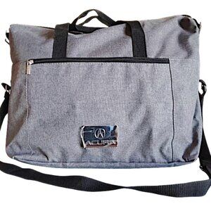 Acura Grey 2-Way Tote Bag 21" x 15" NWOT